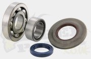 SIP Crank Bearings & Seals Set - Vespa PX