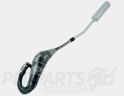 Evok Iron Pipe Exhaust System- Derbi Senda 06-21