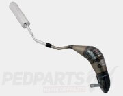 Evok Iron Pipe Exhaust System- Rieju MRT 09-22