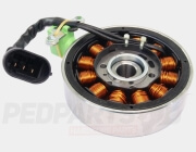 Flywheel & Stator Kit- Euro-4 Piaggio 50cc 2-...