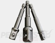 Hex Shank Power Adaptor Set- 3 Piece