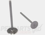 Inlet & Exhaust Valves- Piaggio 125cc 2V A/C