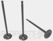 Inlet & Exhaust Valves- Piaggio 125cc 3-Valve