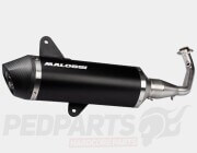 Malossi RX Black Exhaust System- Vespa GTS 30...