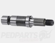 Malossi Rear Wheel Shaft- Piaggio 50cc