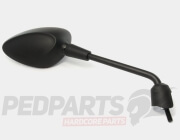 Matt Black Kidney Mirrors - Primavera/ Sprint