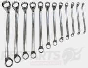 Offset Ring Spanners Set- 12 Piece
