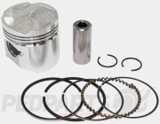 Piston Kit- Piaggio 50cc 4-Valve