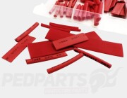 Red Heat Shrink Tubing- 127 Piece