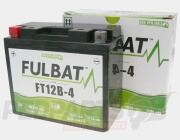 SLA Motorcycle Battery- 12B-4