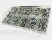 Sheet Metal Screws Assortment- 550 Piece