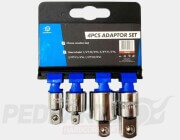 Socket Adaptor & Reducer Set- 4 Piece