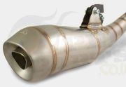 Stainless Steel Exhaust - Aerox/ Jog 50cc
