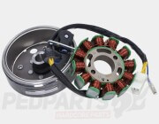 Stator & Flywheel- Peugeot Kisbee Euro4 4-Stroke
