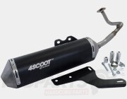 Tecnigas 4SCOOT TRE Exhaust- Euro5 Kymco/ Chi...