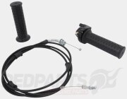 Throttle & Grips- Piaggio Zip 50/100cc 4-Stroke