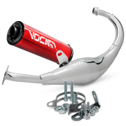 Voca Racing Chrome Exhaust - Derbi Senda