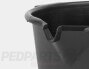 Black Polyethylene Drain Pan- 6 Litre