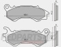 Brake Pads- Honda NSC/ PCX