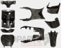 Carbon Effect Inner Body Panel Kit- Piaggio Zip