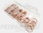 Copper Washer Assortment- 140 Piece