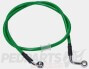 DMP Coloured Braided Brake Hose- Piaggio Zip