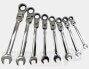 Flexi' Ratchet Combination Spanner Set- 8 Piece