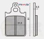 Galfer Semi Metal Brake Pads-  Vespa PX