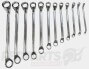 Offset Ring Spanners Set- 12 Piece