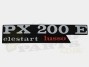 Panel Badges - Vespa PX 200