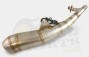 Stainless Steel Exhaust - Piaggio 50cc